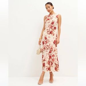 Reformation floral Magnus Dress